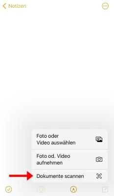 iPhone-Notizen-App-3-Dokument-scannen